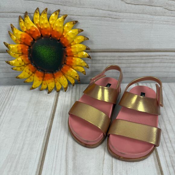 Mini Melissa Girl's Cosmic Sandals Size 8C - Picture 1 of 4